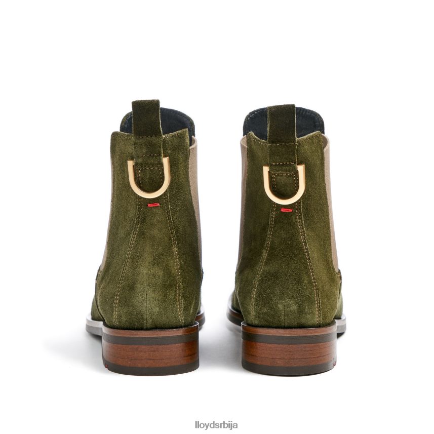 глежњаче од грубе коже Жене D0806T935 ципеле зелен LLOYD