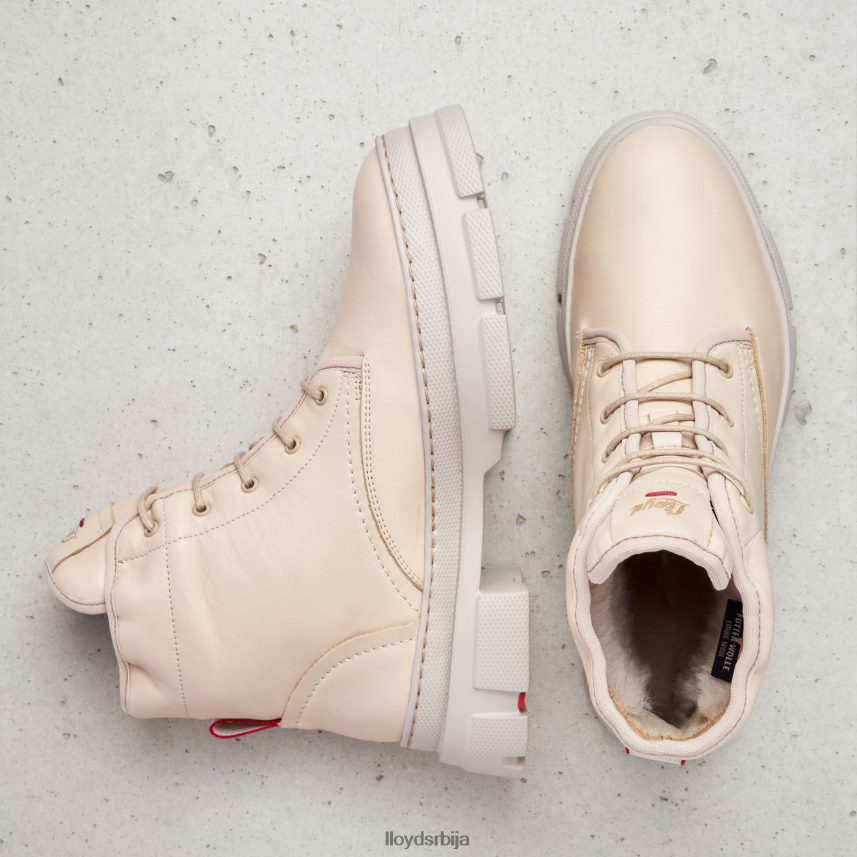 глежњаче од глатке коже Жене D0806T937 ципеле беж LLOYD