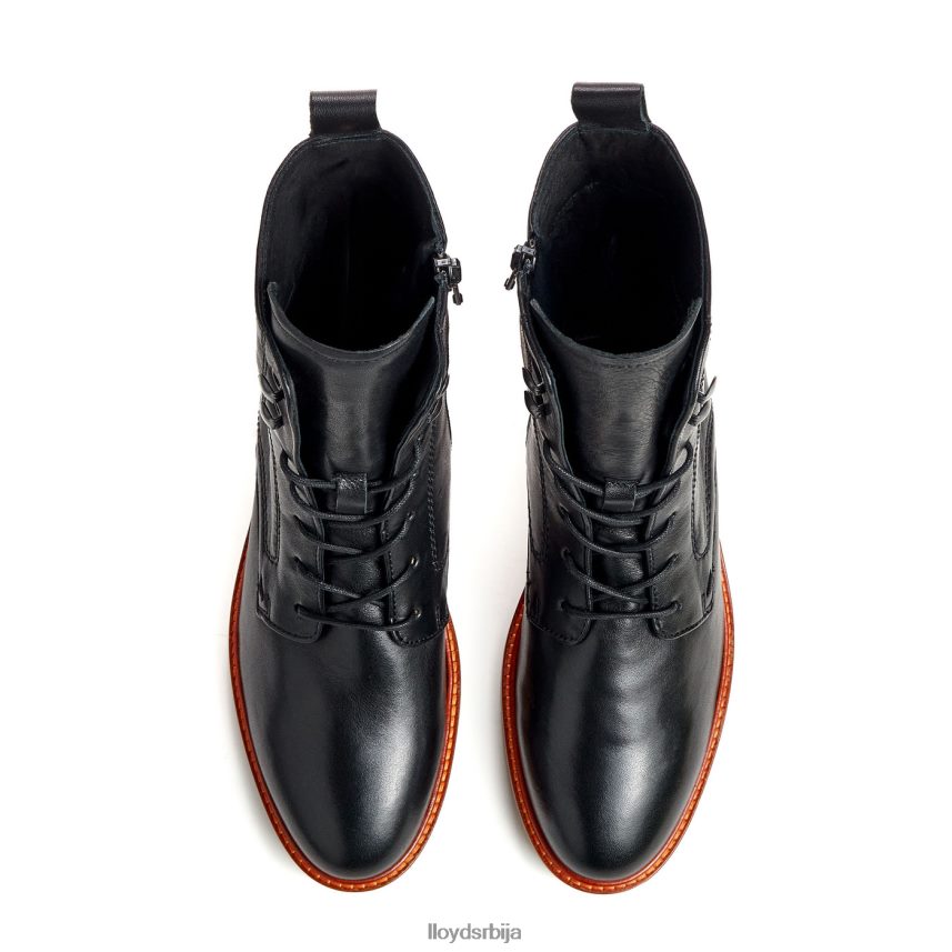 глежњаче од глатке коже Жене D0806T940 ципеле црн LLOYD