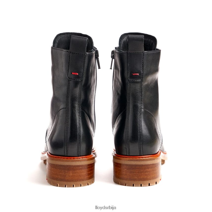 глежњаче од глатке коже Жене D0806T940 ципеле црн LLOYD