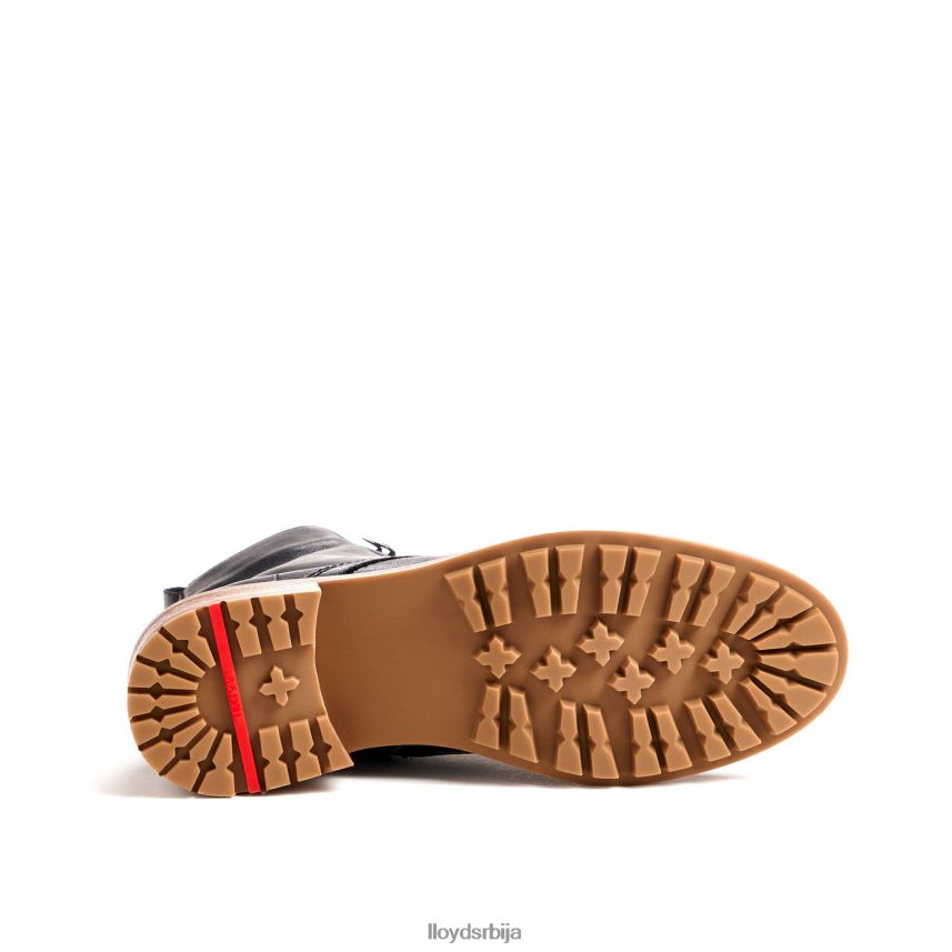 глежњаче од глатке коже Жене D0806T940 ципеле црн LLOYD