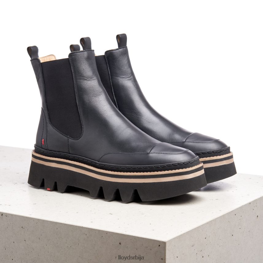 глежњаче са лаганим ђоном Жене D0806T942 ципеле црн LLOYD