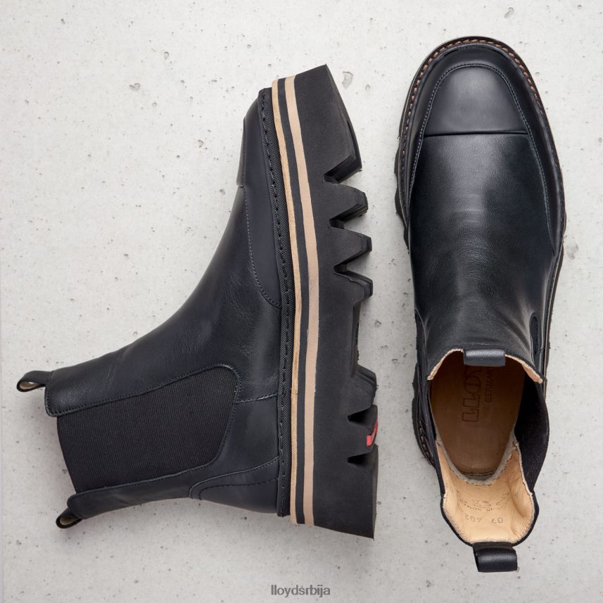 глежњаче са лаганим ђоном Жене D0806T942 ципеле црн LLOYD