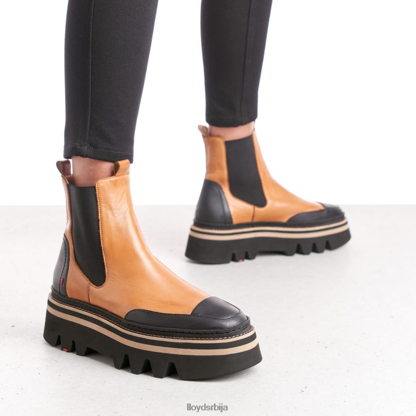 глежњаче са гуменим ђоном Жене D0806T943 ципеле браон LLOYD