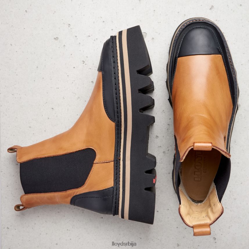 глежњаче са гуменим ђоном Жене D0806T943 ципеле браон LLOYD