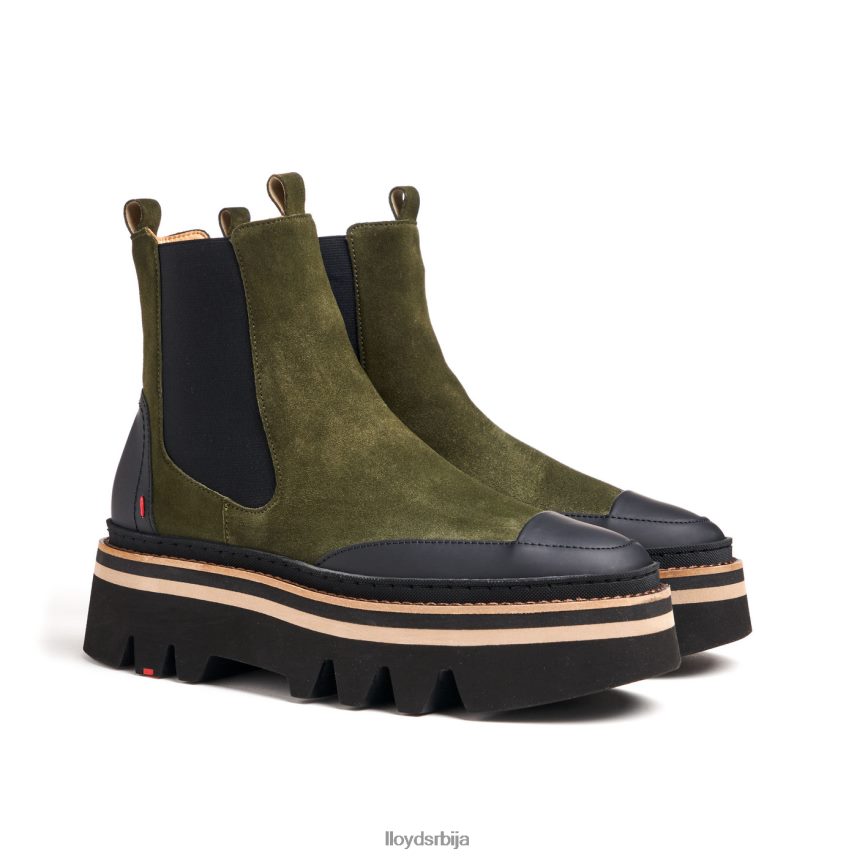 глежњаче са гуменим ђоном Жене D0806T944 ципеле зелен LLOYD