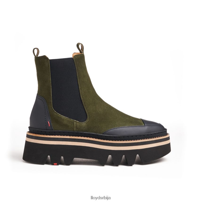 глежњаче са гуменим ђоном Жене D0806T944 ципеле зелен LLOYD