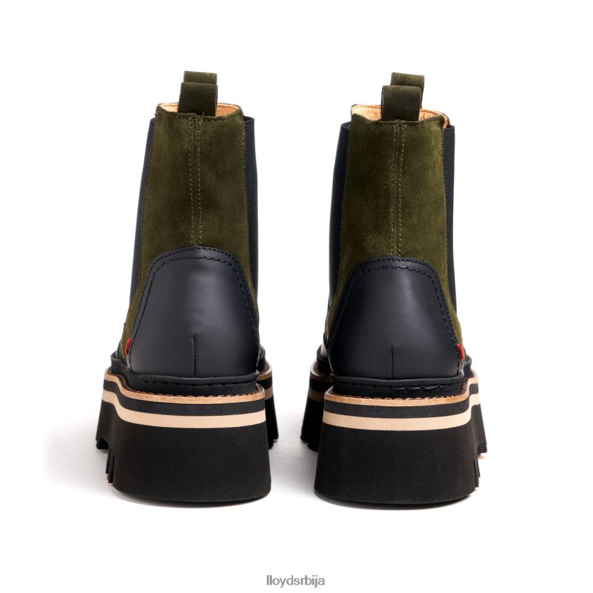 глежњаче са гуменим ђоном Жене D0806T944 ципеле зелен LLOYD