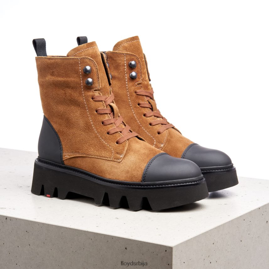 кожне глежњаче са светлим ђоном Жене D0806T948 ципеле браон LLOYD