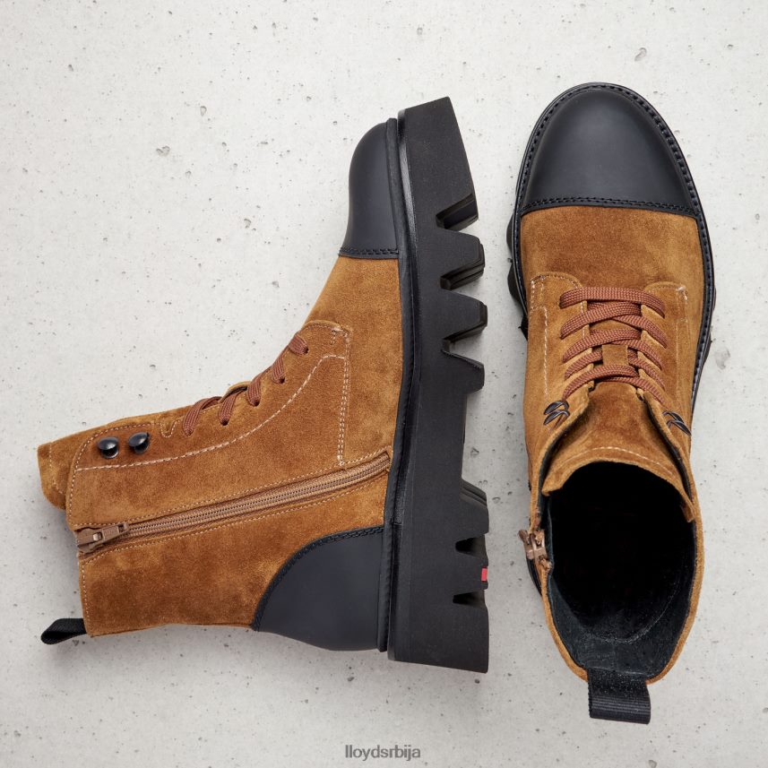 кожне глежњаче са светлим ђоном Жене D0806T948 ципеле браон LLOYD