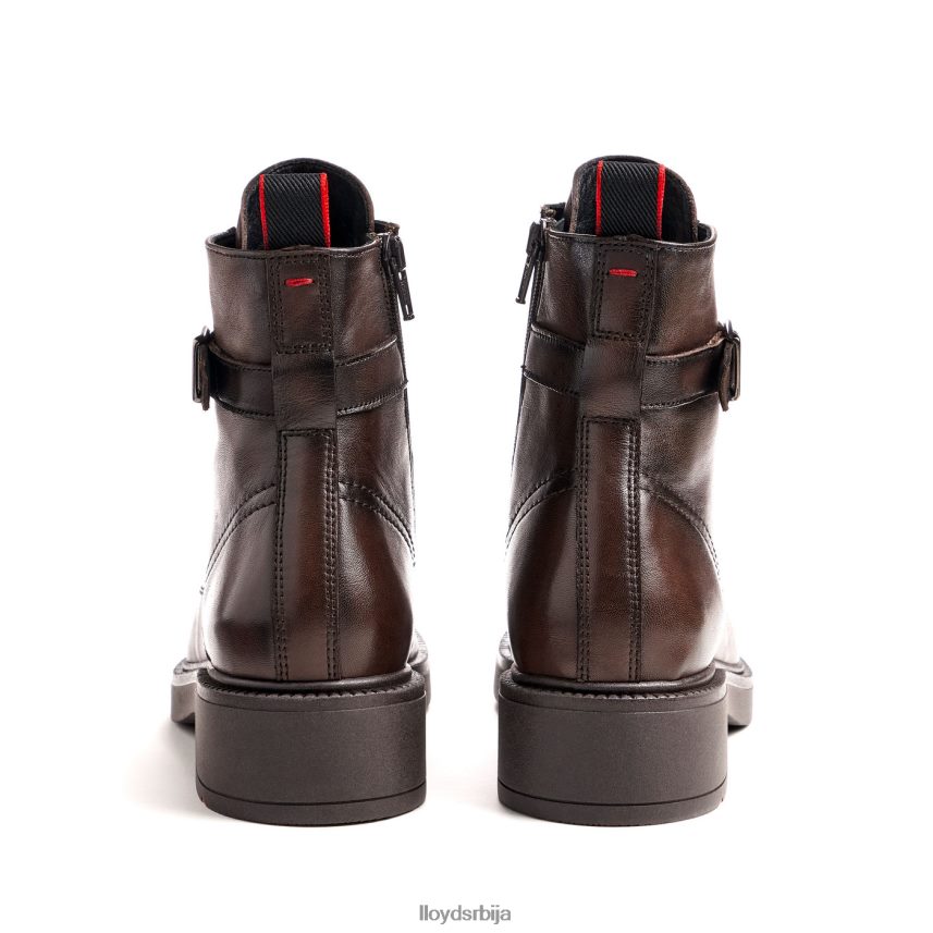 спортске глежњаче од глатке коже Жене D0806T951 ципеле браон LLOYD