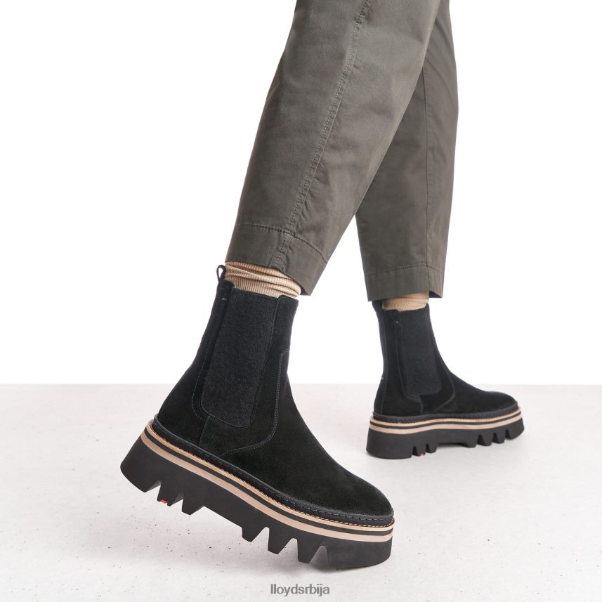 стиефелетте Жене D0806T952 ципеле црн LLOYD