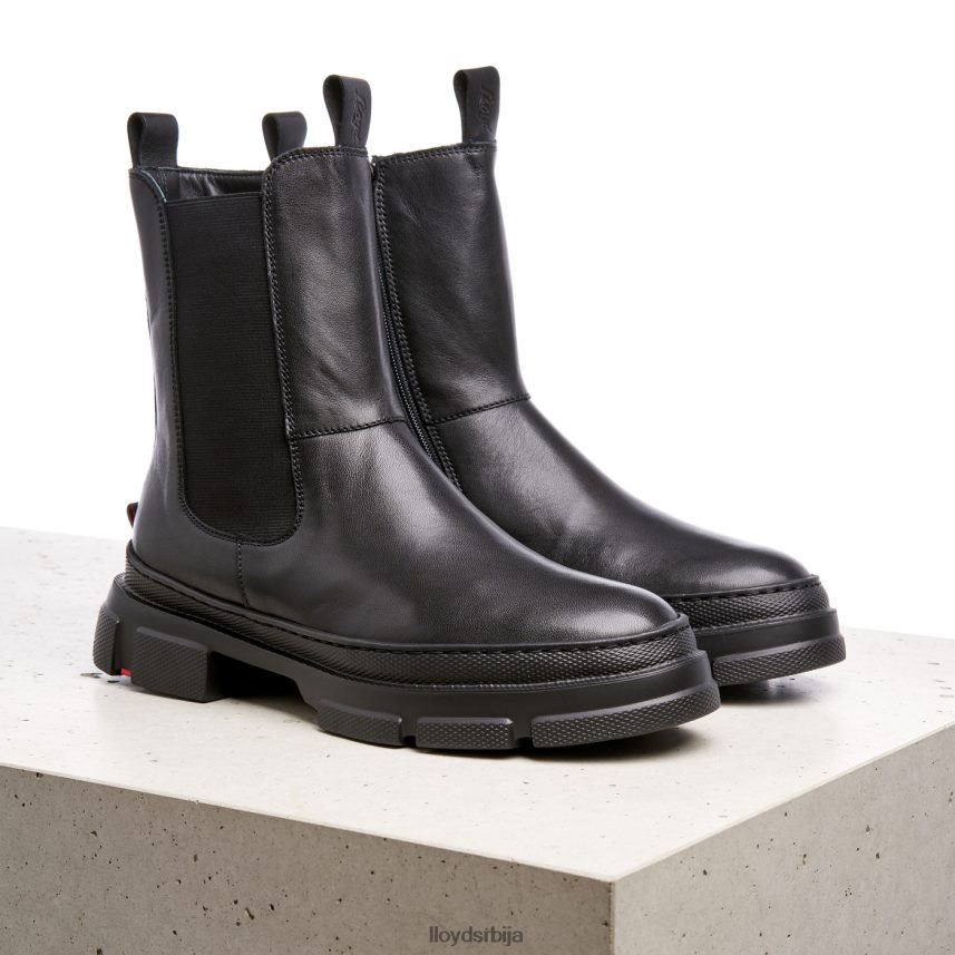 глежњаче од глатке коже Жене D0806T954 ципеле црн LLOYD