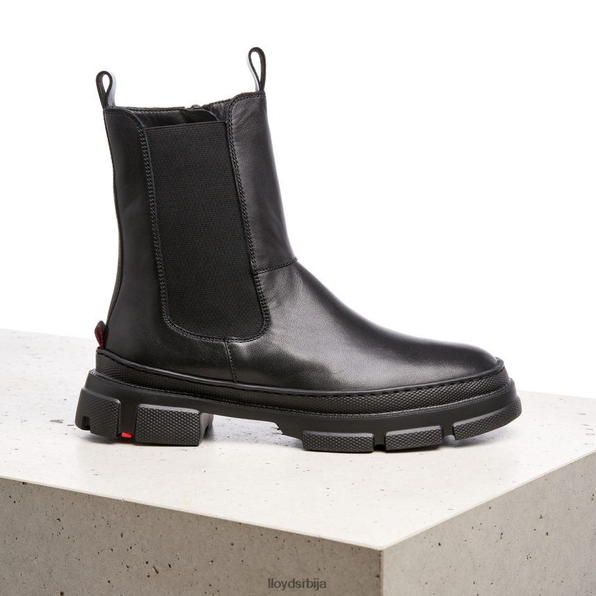 глежњаче од глатке коже Жене D0806T954 ципеле црн LLOYD