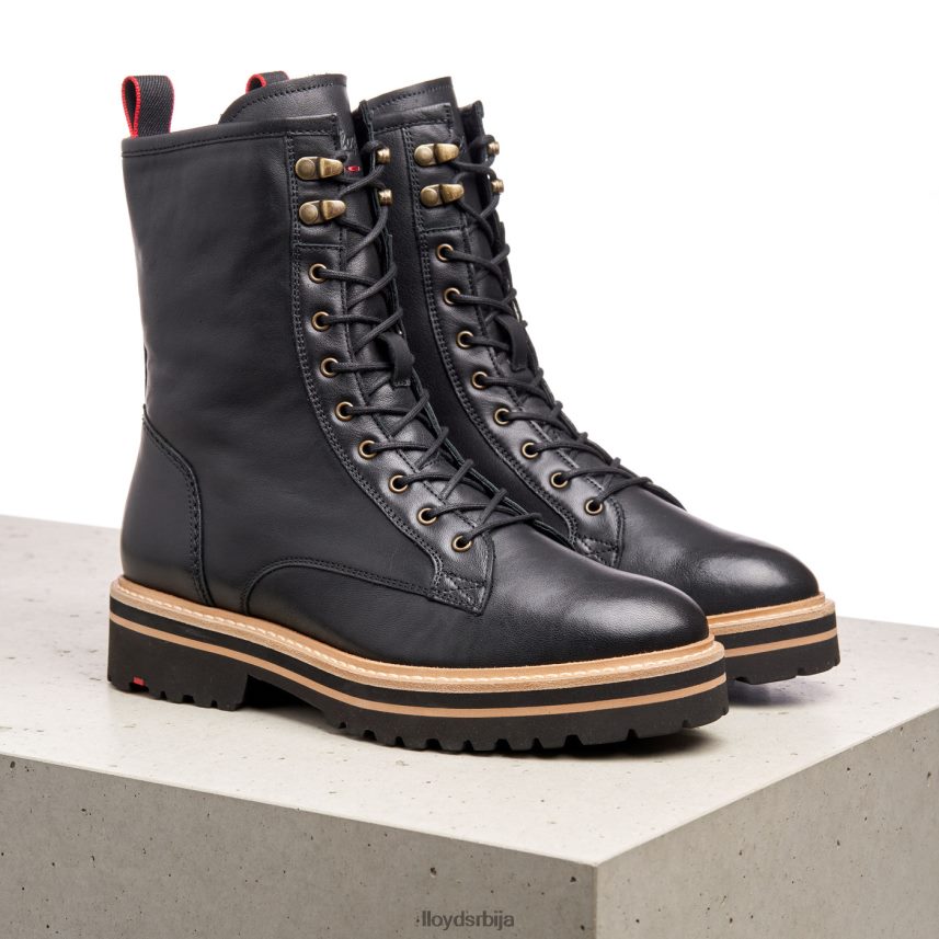 глежњаче са екстра лаганим ђоном Жене D0806T957 ципеле црн LLOYD