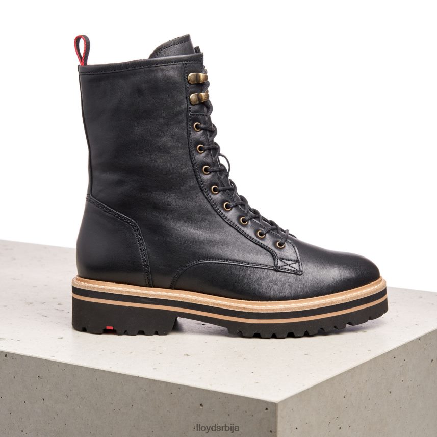 глежњаче са екстра лаганим ђоном Жене D0806T957 ципеле црн LLOYD