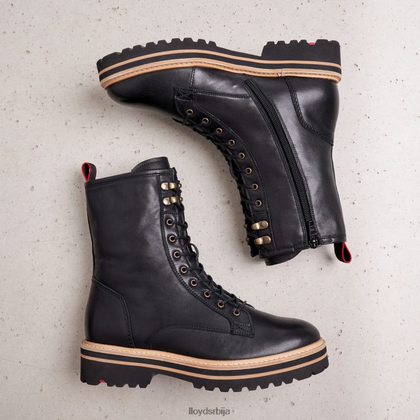 глежњаче са екстра лаганим ђоном Жене D0806T957 ципеле црн LLOYD