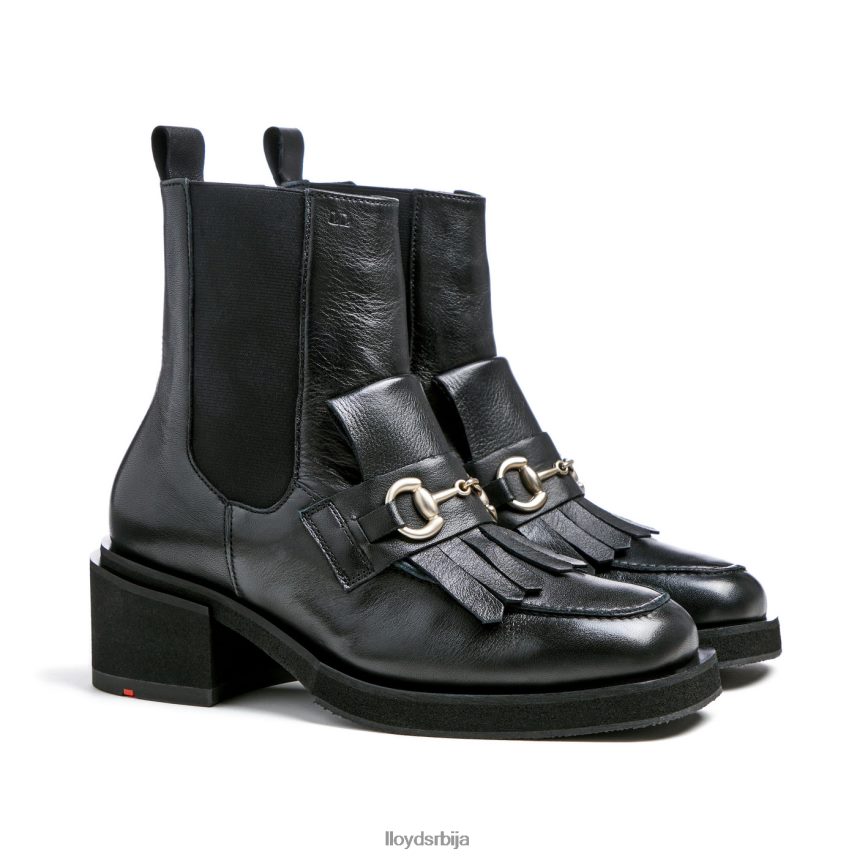 класична глежњача Жене D0806T960 ципеле црн LLOYD