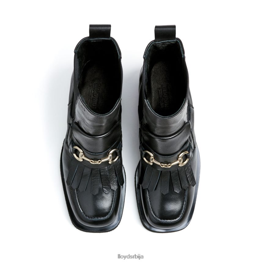 класична глежњача Жене D0806T960 ципеле црн LLOYD