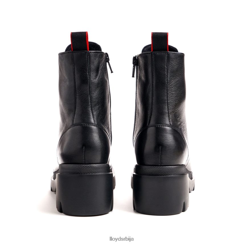 глежњача од глатке коже са светлим ђоном Жене D0806T966 ципеле црн LLOYD