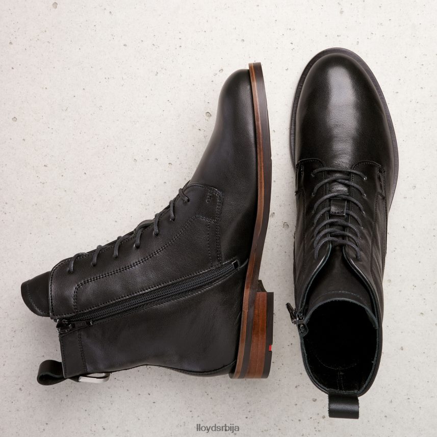 кожне глежњаче Жене D0806T971 ципеле црн LLOYD