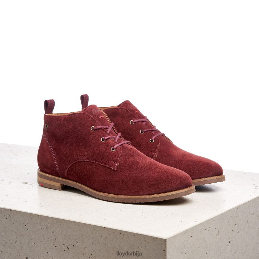 прозрачне глежњаче Жене D0806T972 ципеле црвена LLOYD