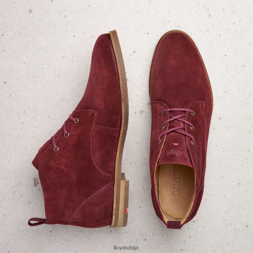 прозрачне глежњаче Жене D0806T972 ципеле црвена LLOYD