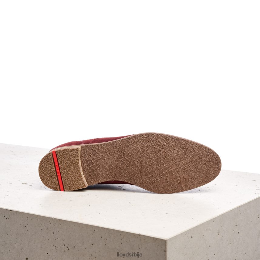 прозрачне глежњаче Жене D0806T972 ципеле црвена LLOYD