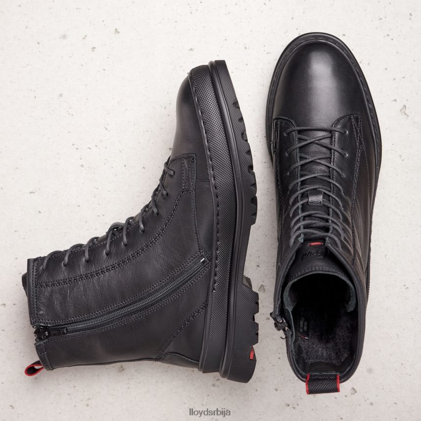 глежњаче са екстра лаганим ђоном Жене D0806T974 ципеле црн LLOYD