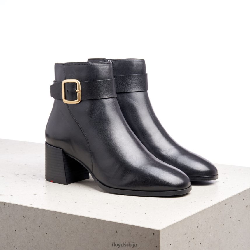 глежњаче од глатке коже Жене D0806T978 ципеле црн LLOYD