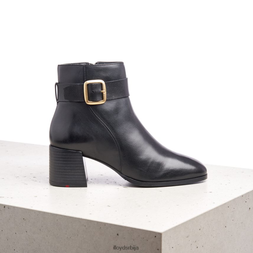 глежњаче од глатке коже Жене D0806T978 ципеле црн LLOYD