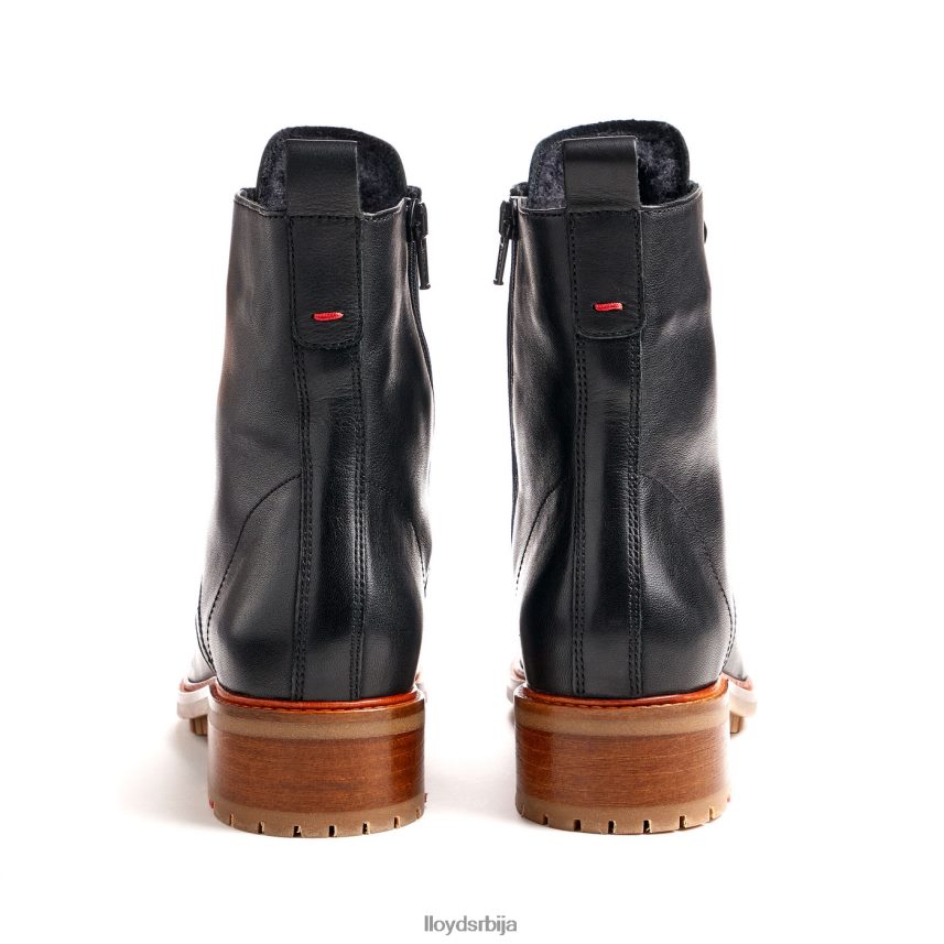 глежњаче од глатке коже Жене D0806T979 ципеле црн LLOYD