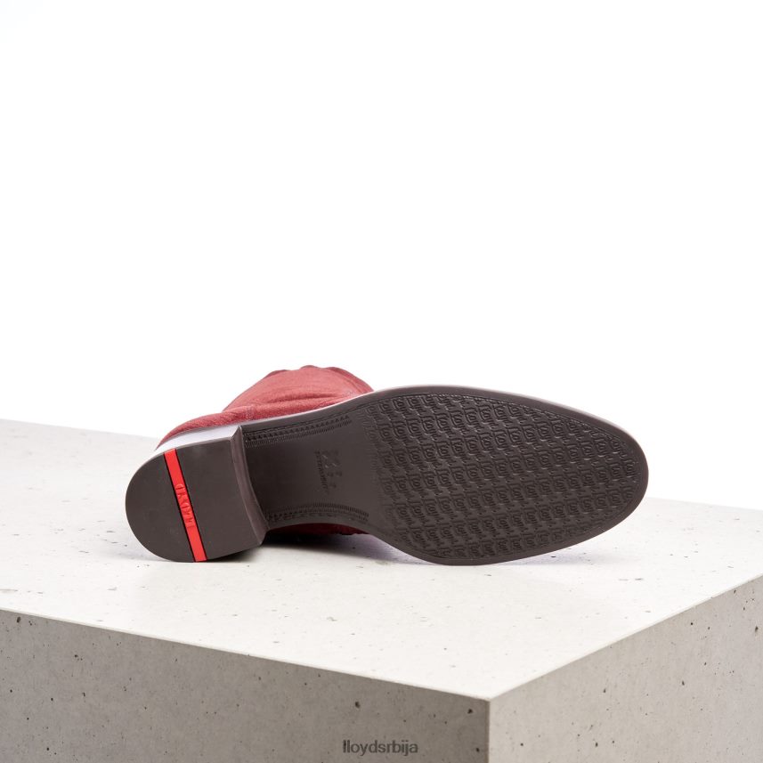 прозрачне глежњаче Жене D0806T983 ципеле црвена LLOYD