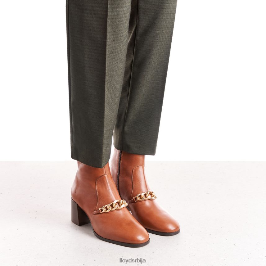 кожне глежњаче Жене D0806T985 ципеле браон LLOYD