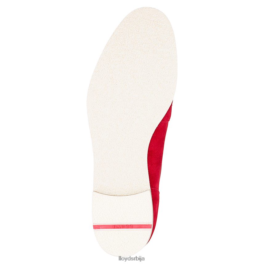 прозрачне глежњаче Жене D0806T989 ципеле црвена LLOYD