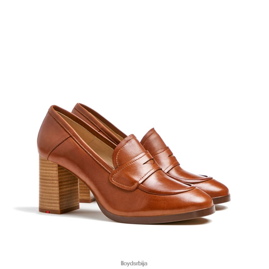 пумпа папуча Жене D0806T1020 ципеле браон LLOYD