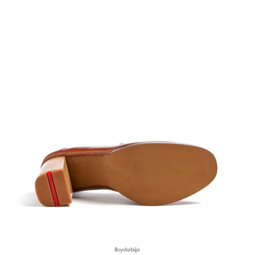 пумпа папуча Жене D0806T1020 ципеле браон LLOYD