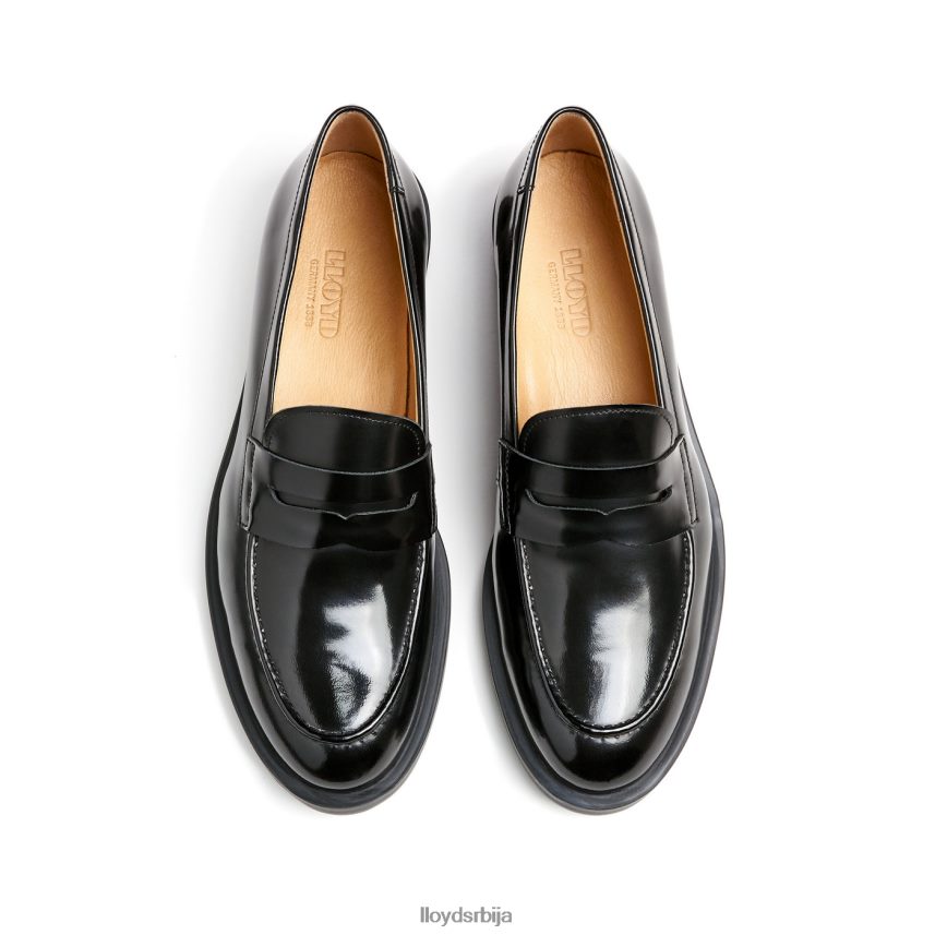 слип-он папуча Жене D0806T1024 ципеле црн LLOYD