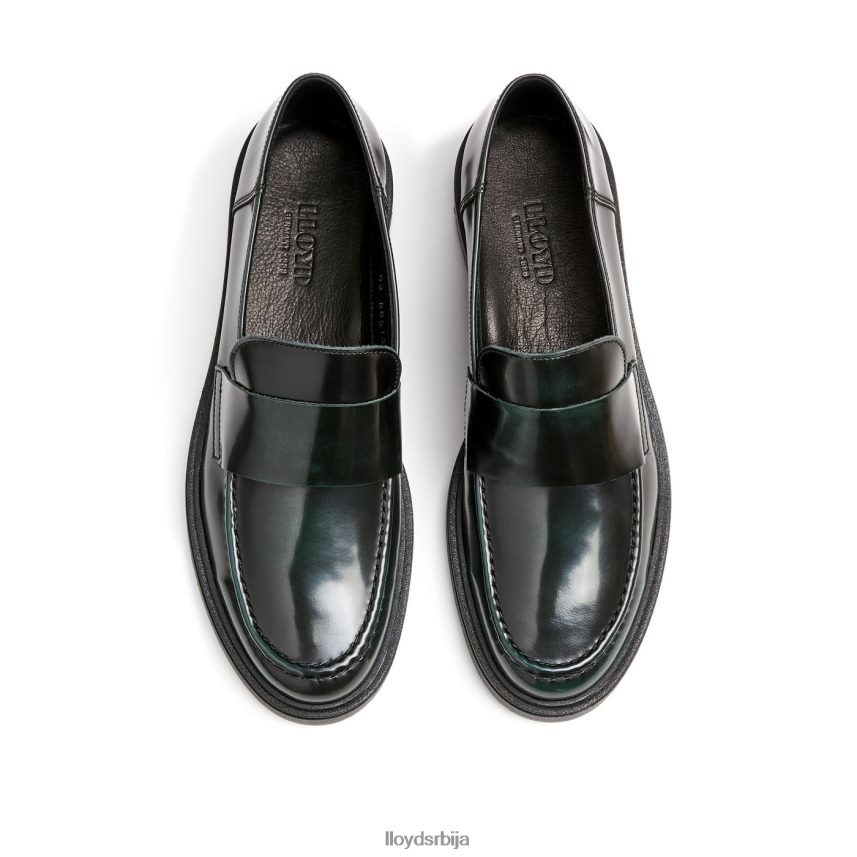 слип-он папуча Жене D0806T1027 ципеле зелен LLOYD