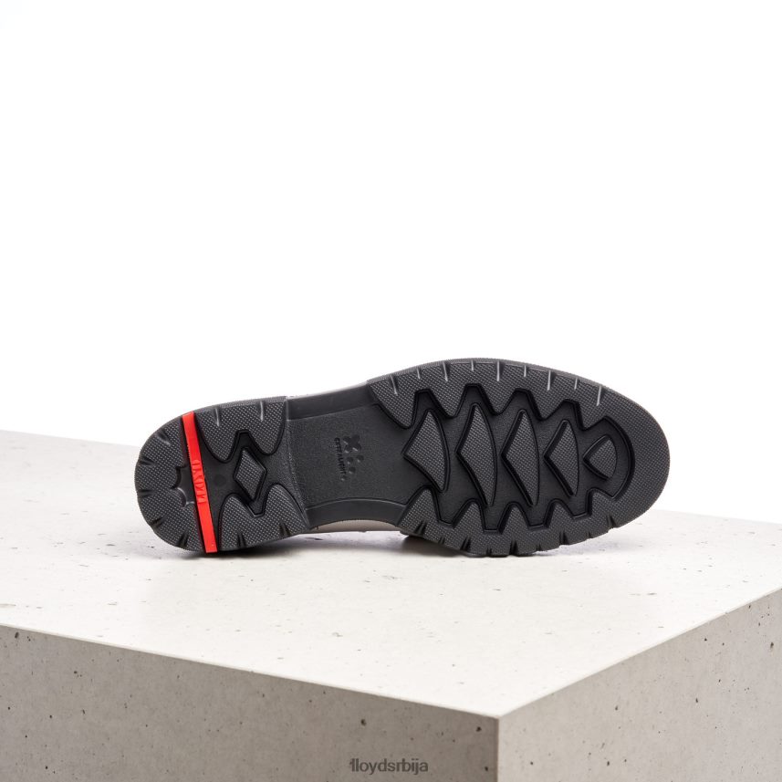 папуче од глатке коже Жене D0806T1034 ципеле бео LLOYD