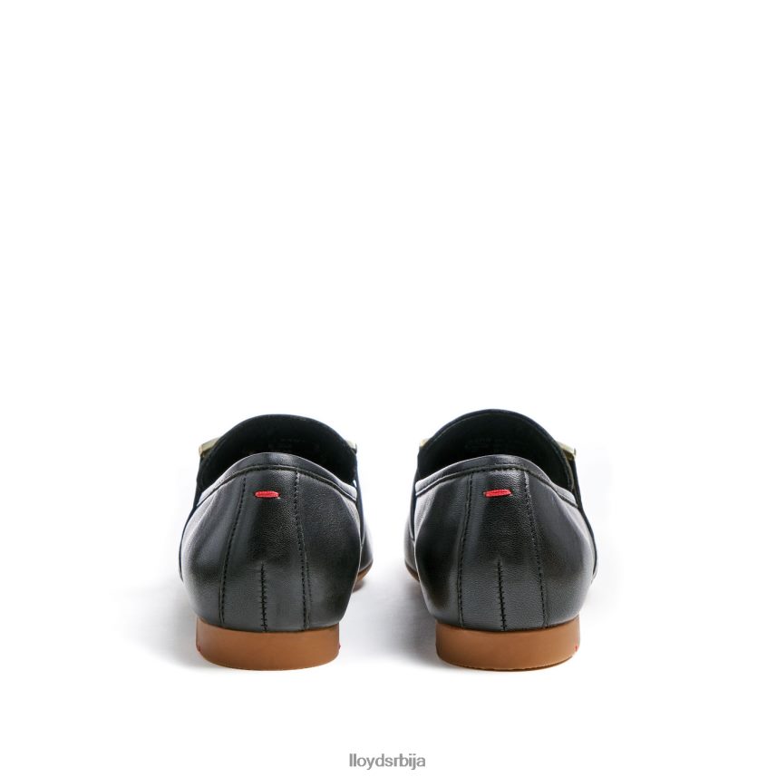 глатка кожна папуча Жене D0806T1039 ципеле црн LLOYD