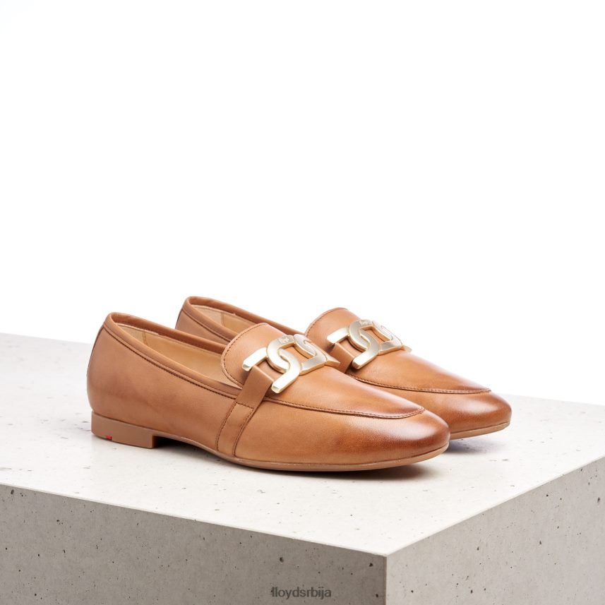 глатка кожна папуча Жене D0806T1040 ципеле браон LLOYD