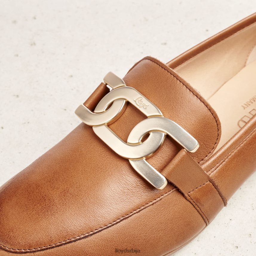 глатка кожна папуча Жене D0806T1040 ципеле браон LLOYD