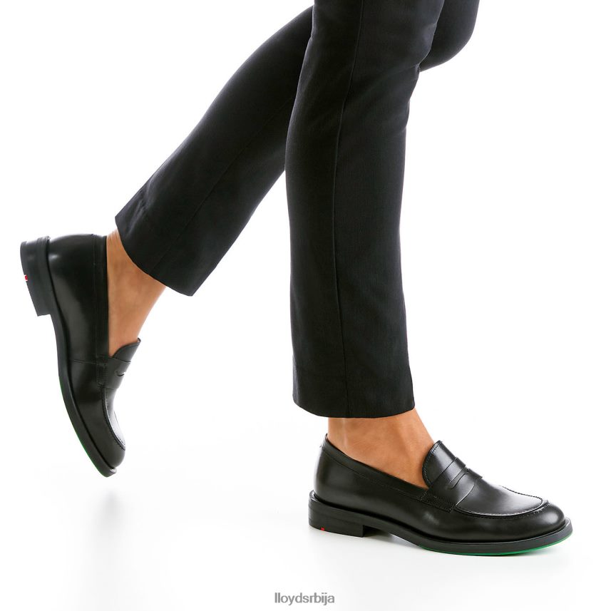 папуче ципеле Жене D0806T1042 ципеле црн LLOYD