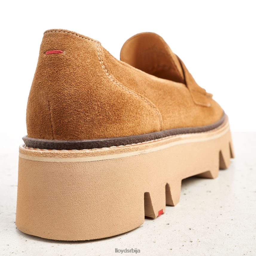 кожне папуче Жене D0806T1055 ципеле браон LLOYD