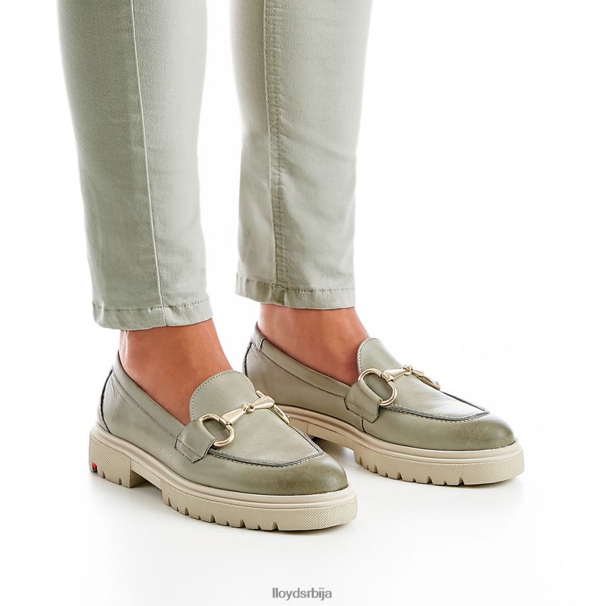 шармантна папуча Жене D0806T1059 ципеле зелен LLOYD