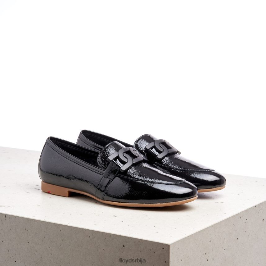 слип-он папуча Жене D0806T1072 ципеле црн LLOYD