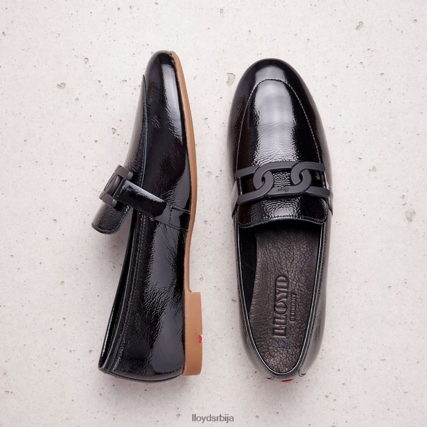 слип-он папуча Жене D0806T1072 ципеле црн LLOYD