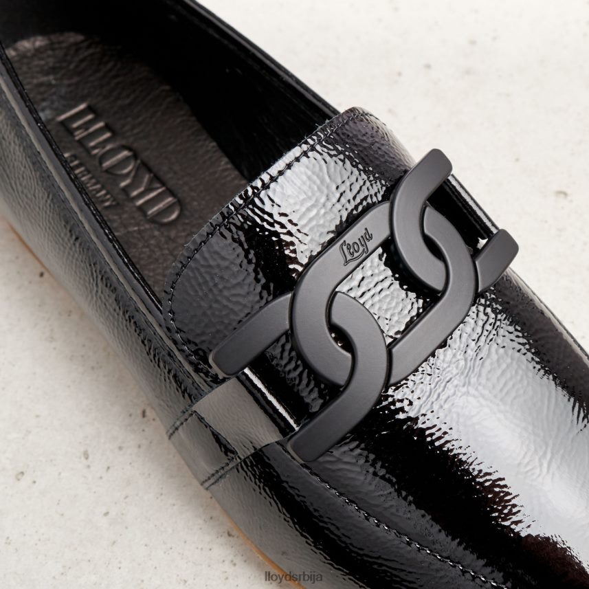 слип-он папуча Жене D0806T1072 ципеле црн LLOYD