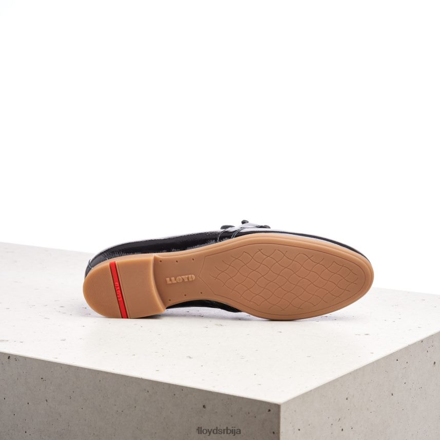 слип-он папуча Жене D0806T1072 ципеле црн LLOYD